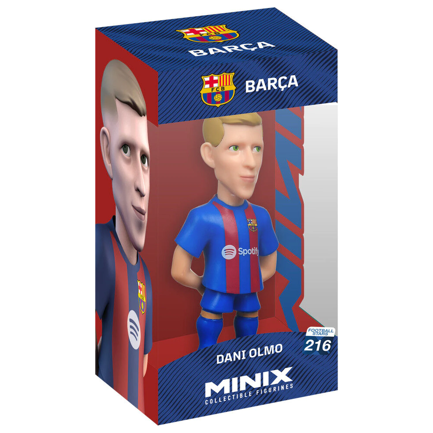 F.C. Barcelona Dani Olmo Figur minix 12cm Produktfoto