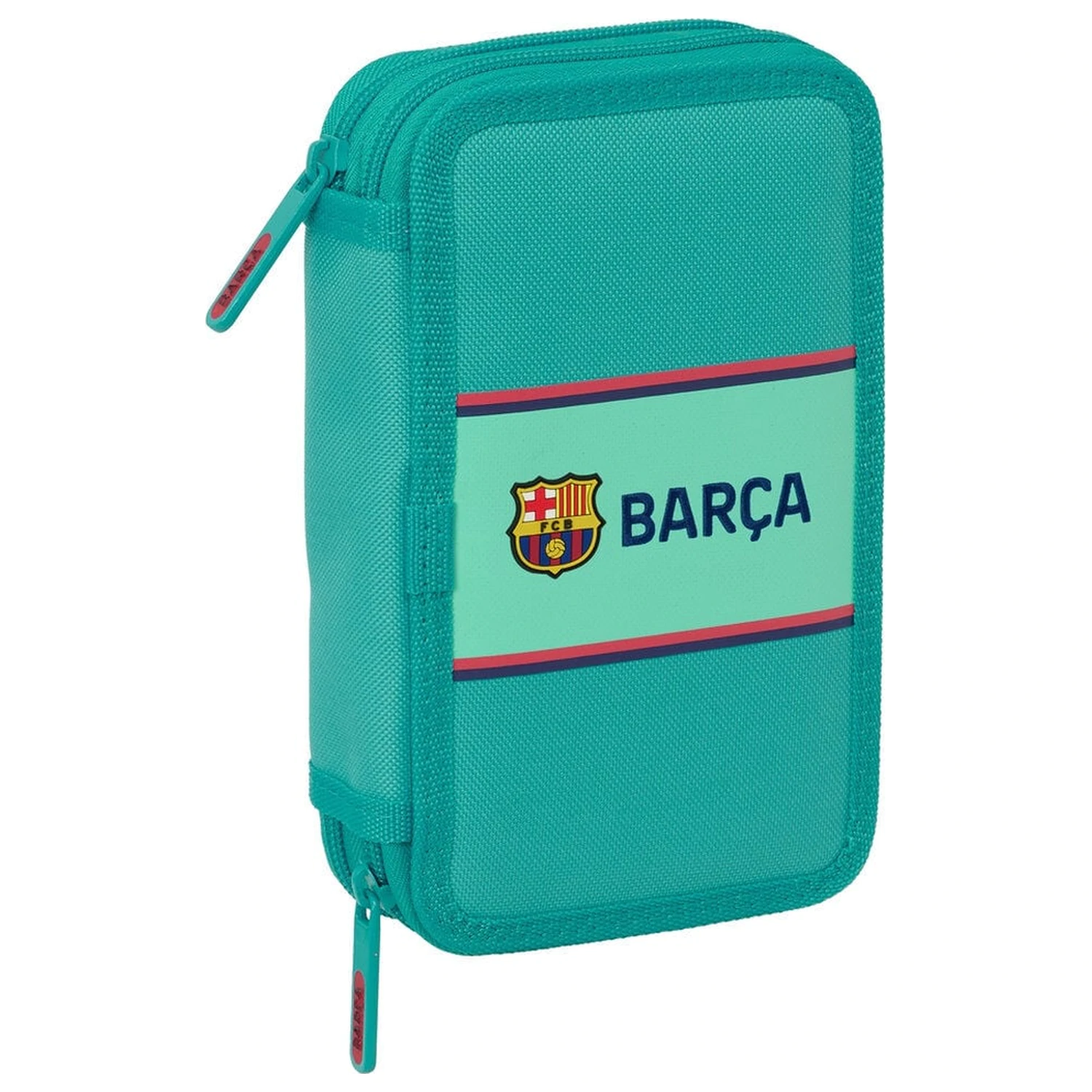F.C. Barcelona doppeltes Federmäppchen 29-teilig Produktfoto