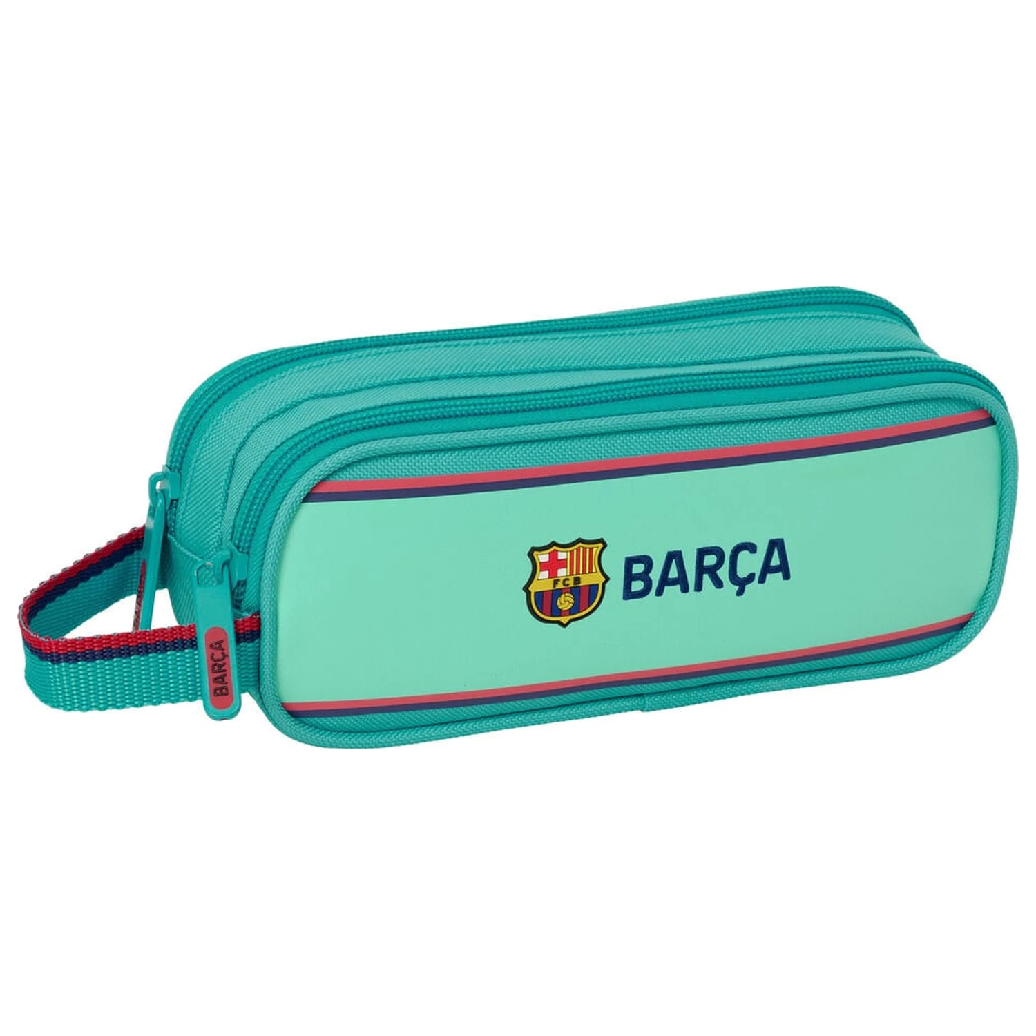 F.C. Barcelona doppeltes Federmäppchen Produktfoto