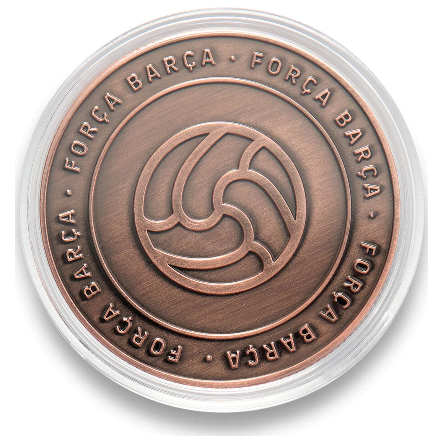 F.C. Barcelona Forza Barca Gedenkmünze Produktfoto