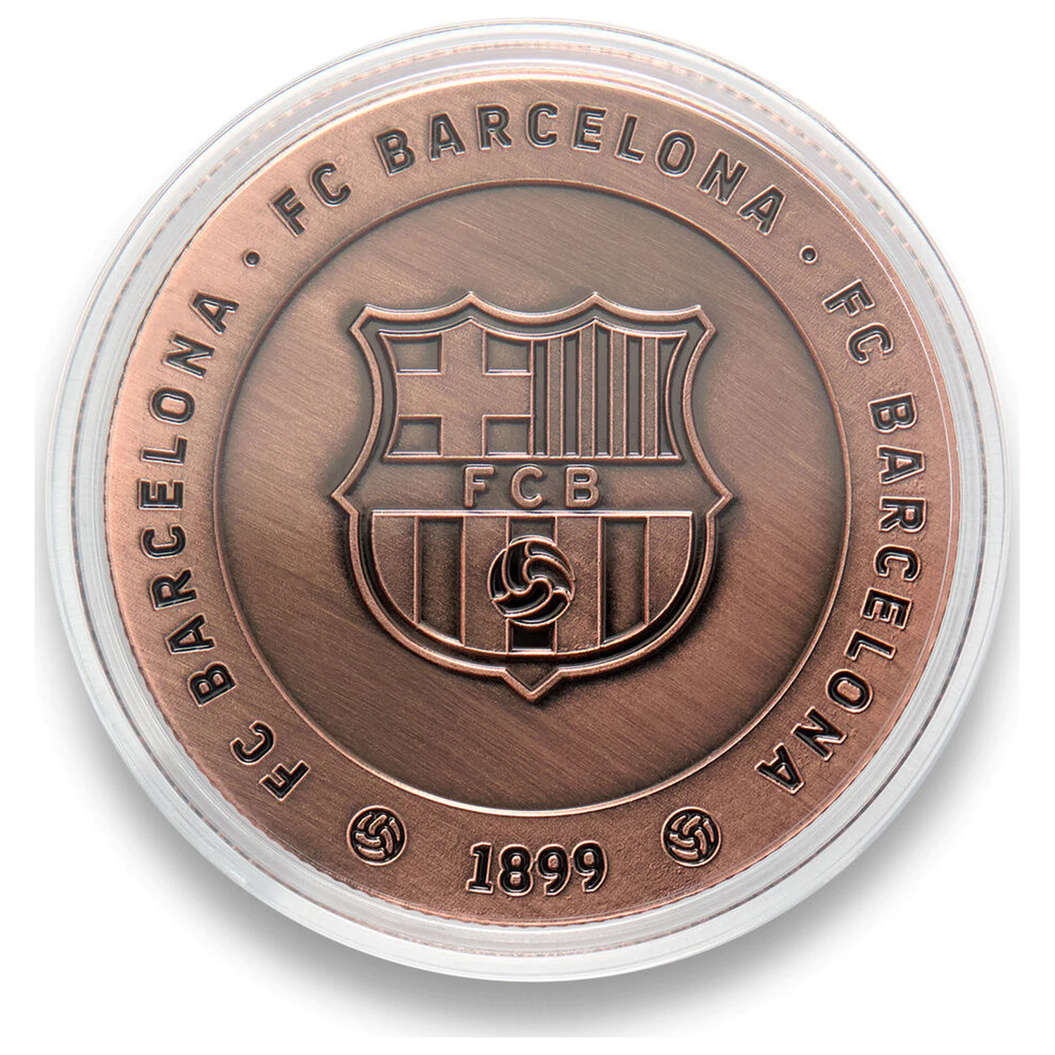 F.C. Barcelona Forza Barca Gedenkmünze Produktfoto