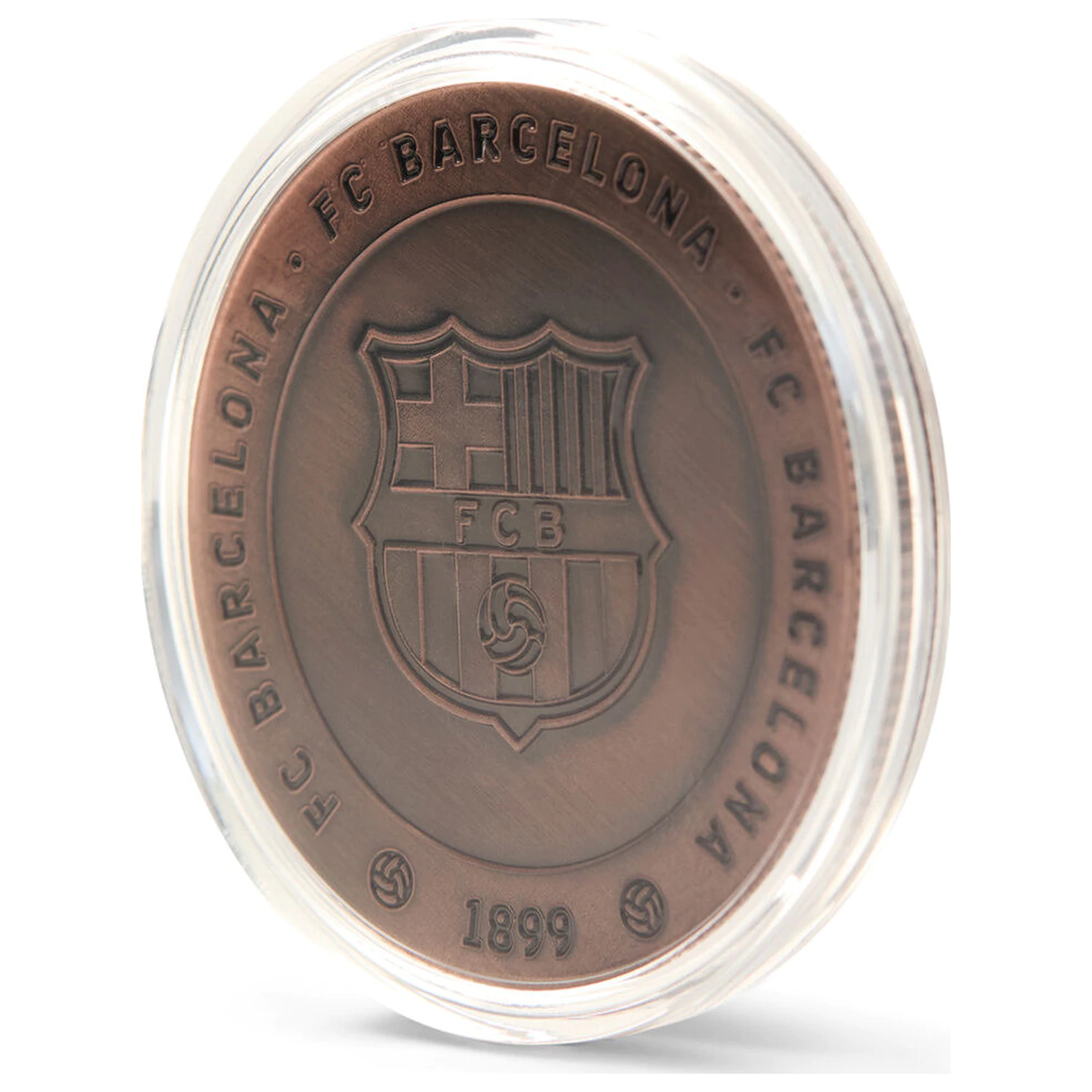 F.C. Barcelona Forza Barca Gedenkmünze Produktfoto