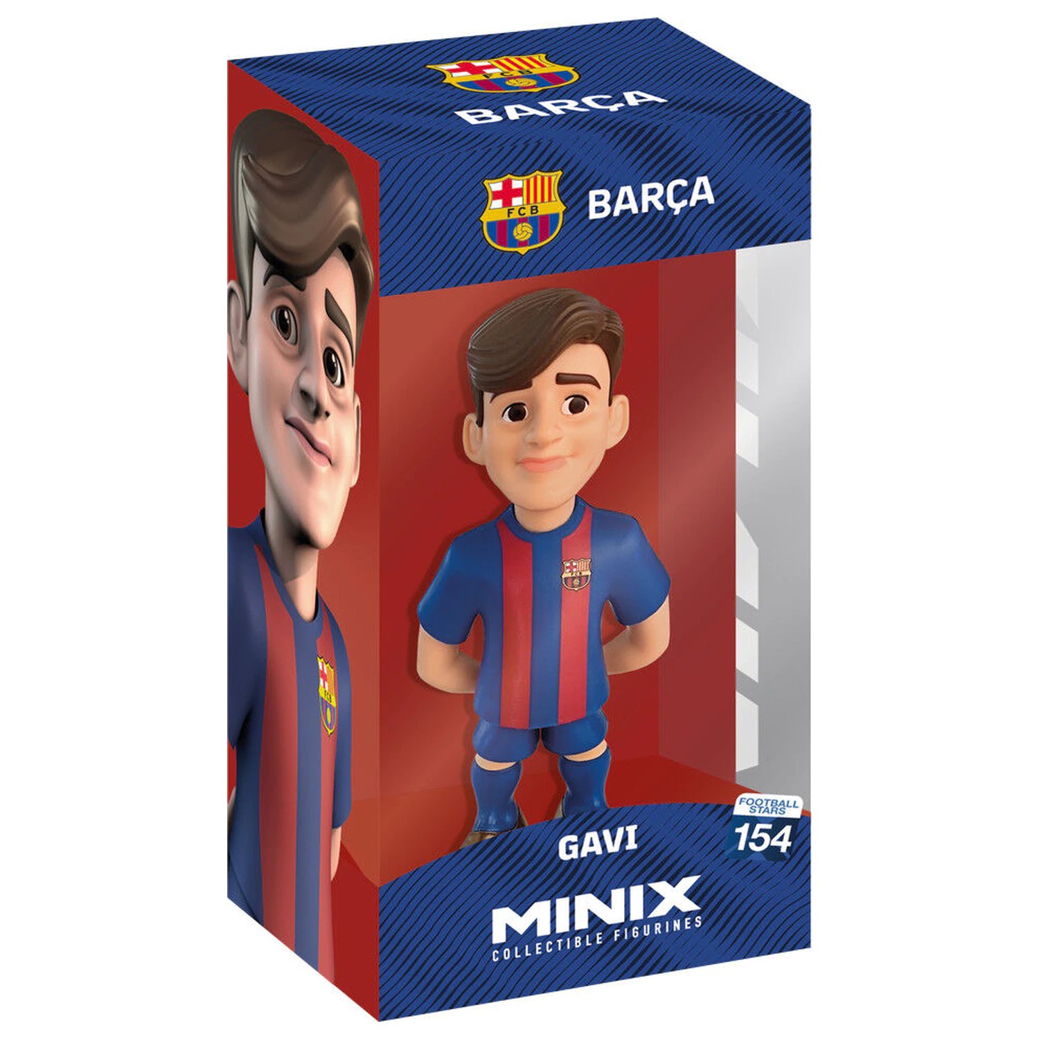 F.C. Barcelona Gavi Figur minix 12cm Produktfoto