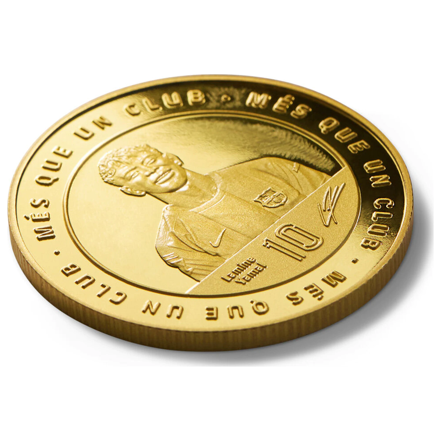 F.C. Barcelona Lamine Yamal Gedenkmünze Produktfoto