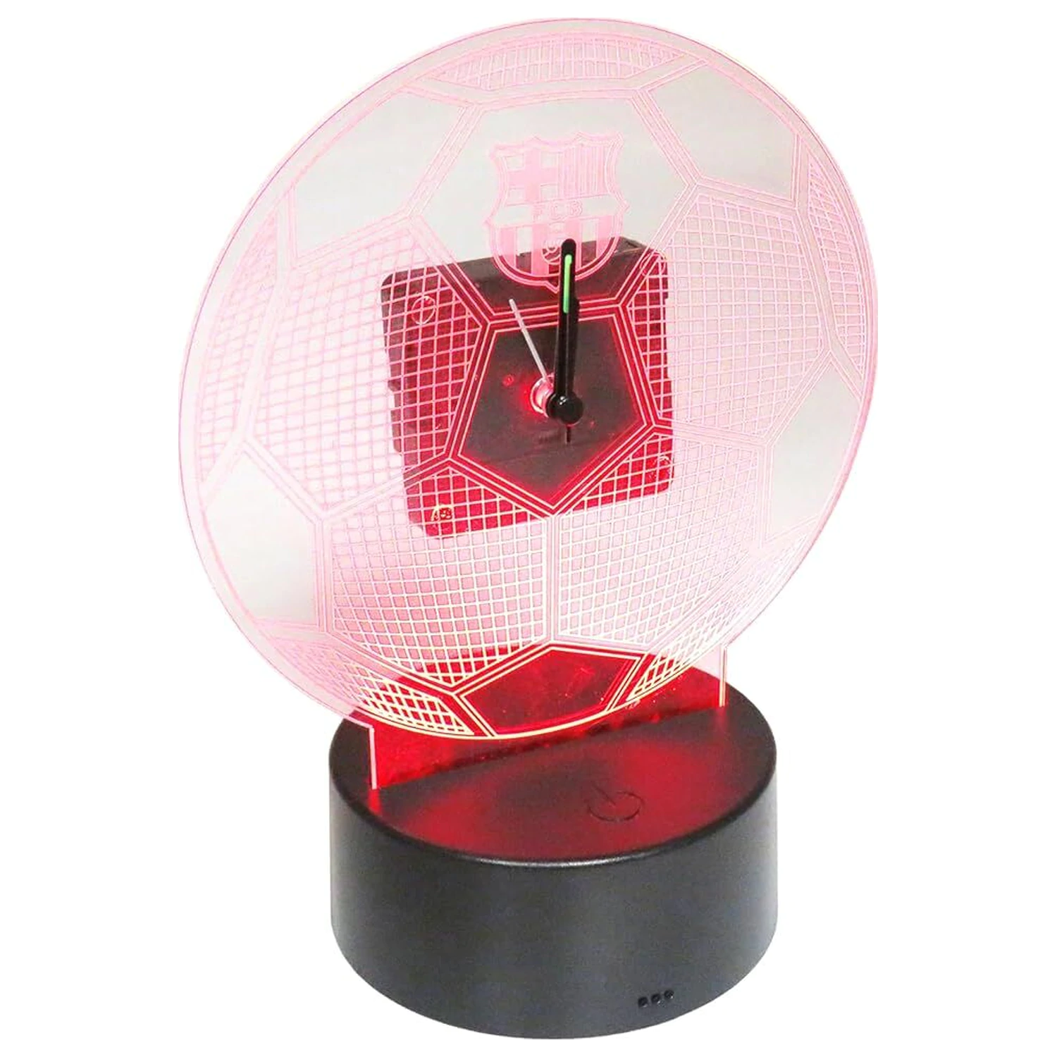 F.C. Barcelona LED Methacrylat-Uhr Produktfoto