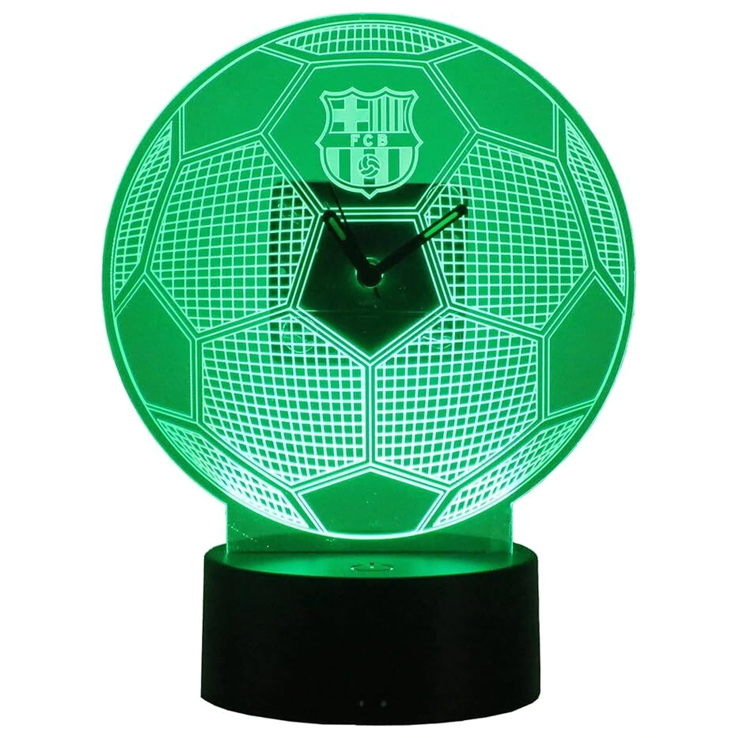 F.C. Barcelona LED Methacrylat-Uhr Produktfoto