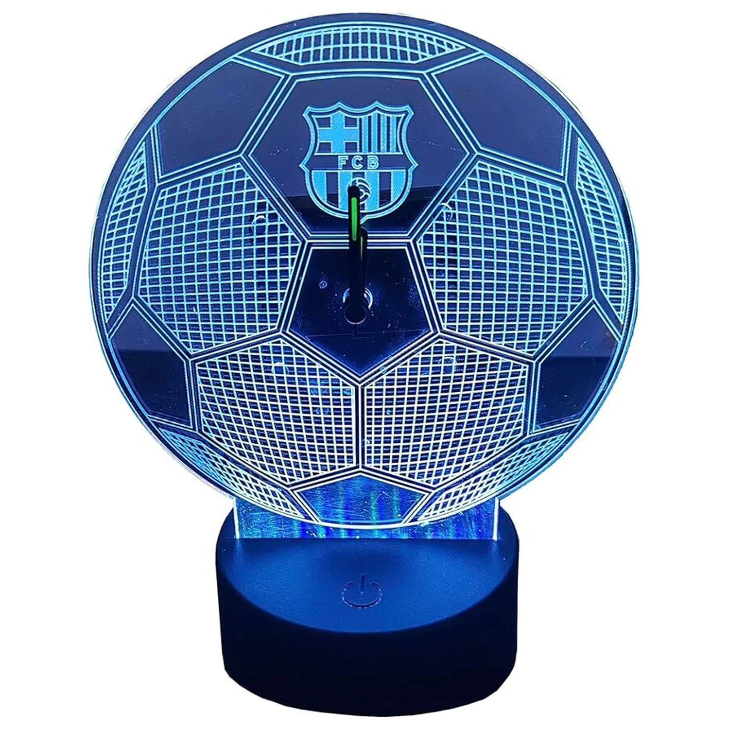 F.C. Barcelona LED Methacrylat-Uhr Produktfoto