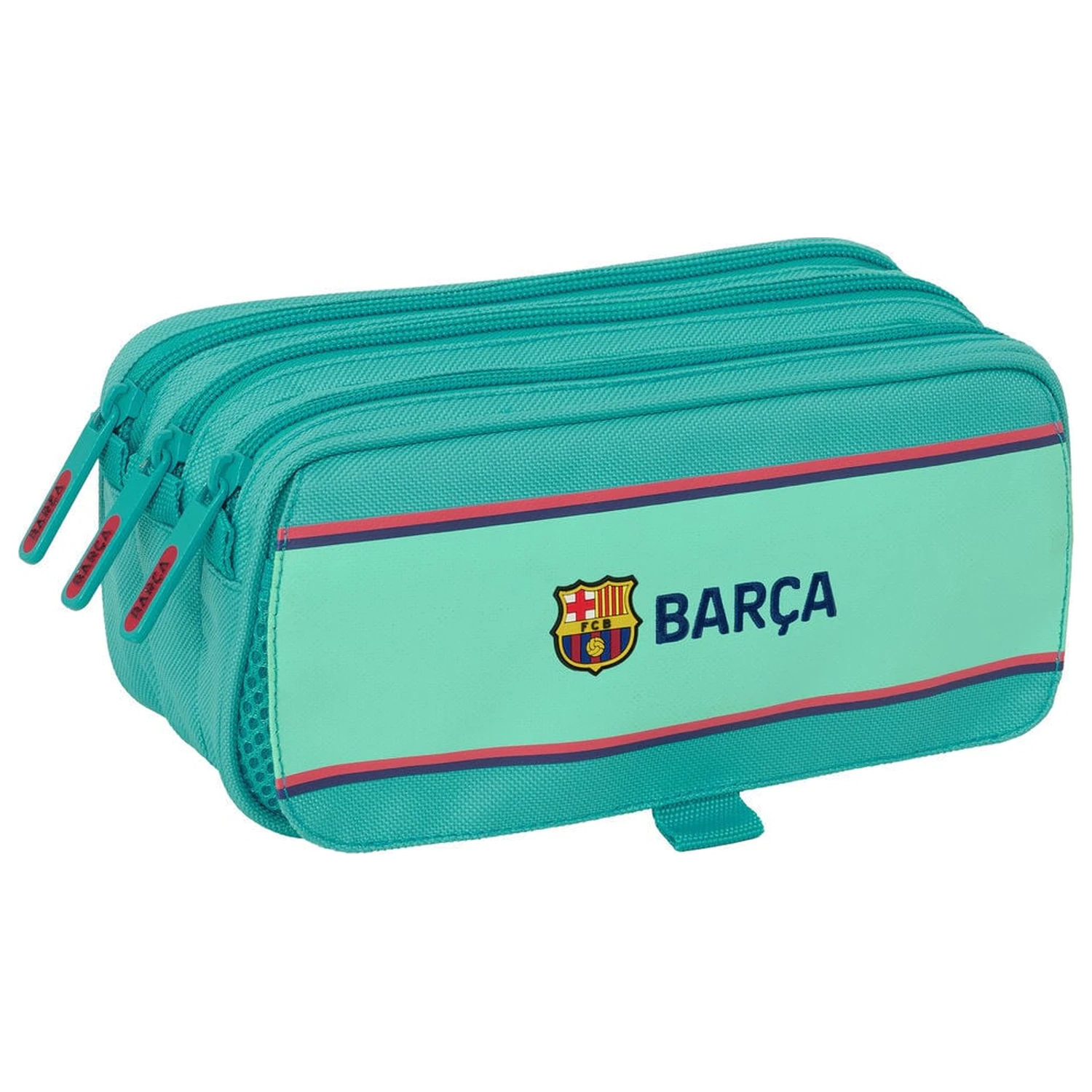 F.C. Barcelona große dreifach Federmäppchen Produktfoto