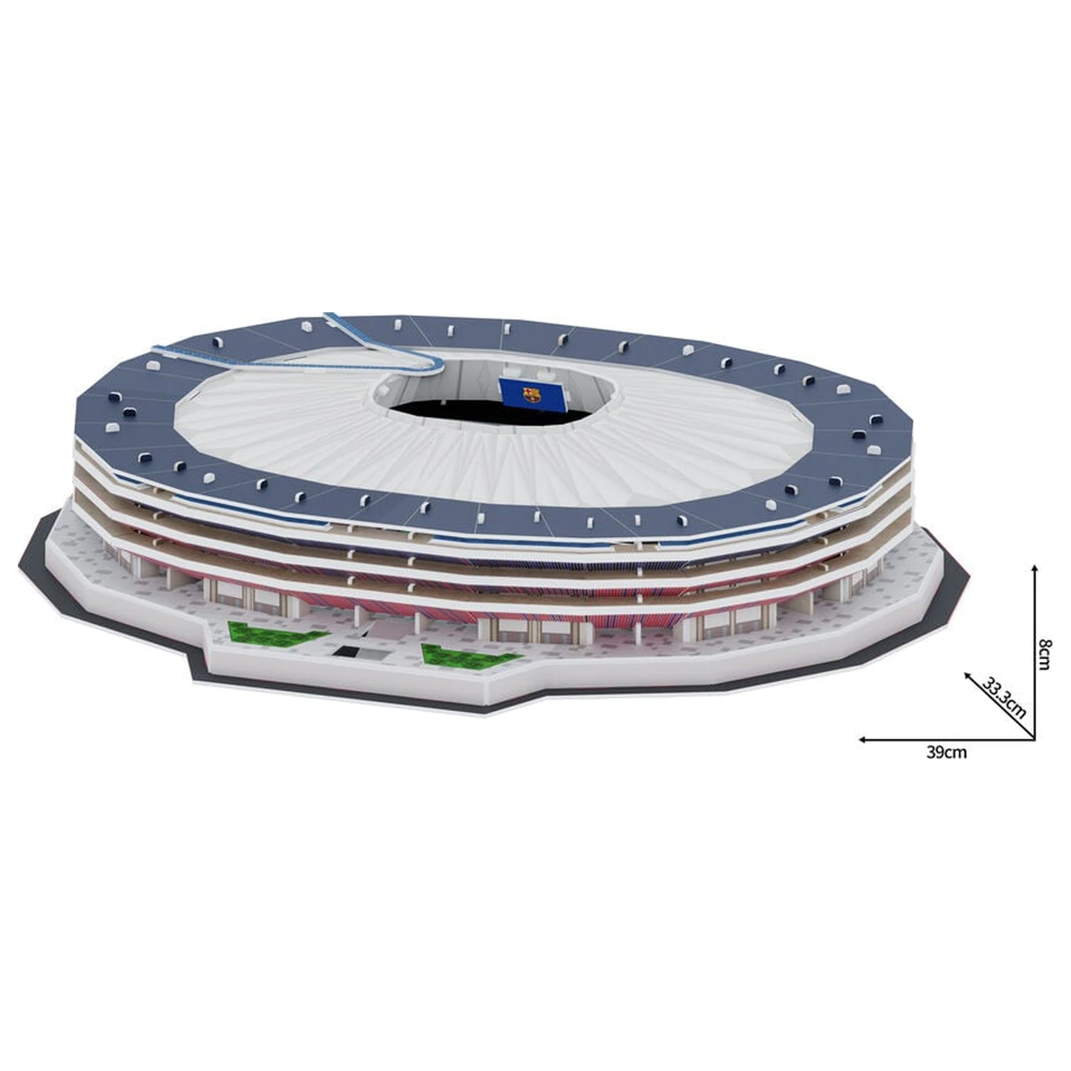 F.C. Barcelona Neues Spotify Camp Nou 3D Stadion Puzzle Produktfoto