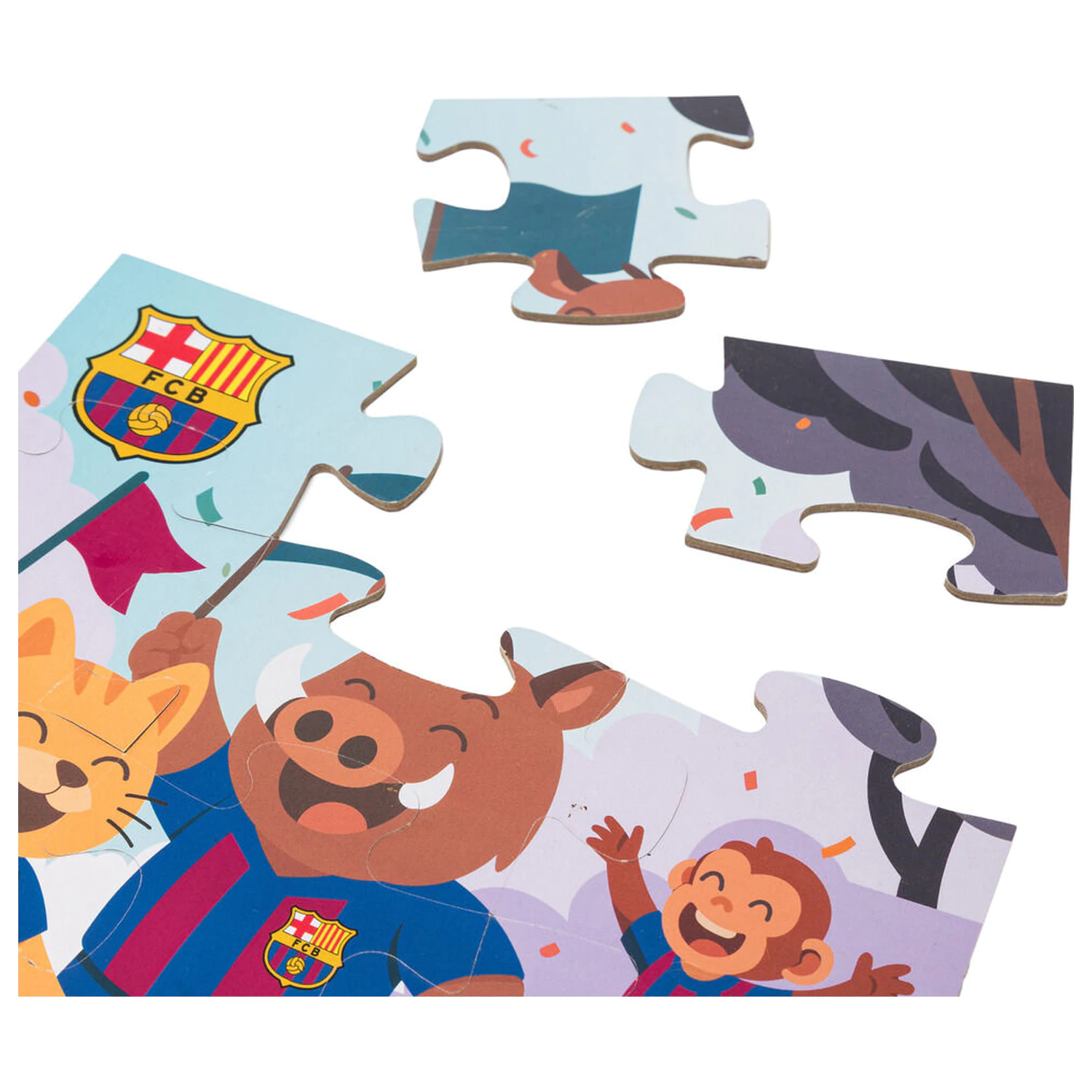 F.C. Barcelona Puzzle 12 Teile Produktfoto