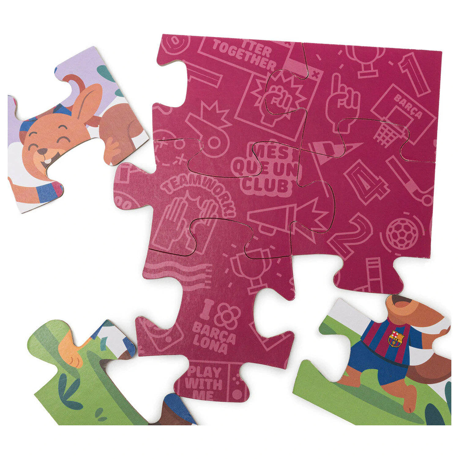 F.C. Barcelona Puzzle 12 Teile Produktfoto