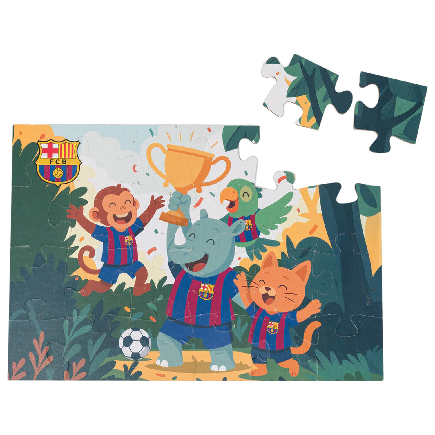 F.C. Barcelona Puzzle 24 Teile Produktfoto