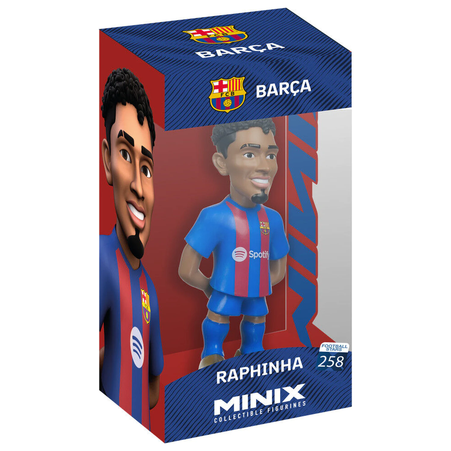 F.C. Barcelona Raphinha Figur minix 12cm Produktfoto