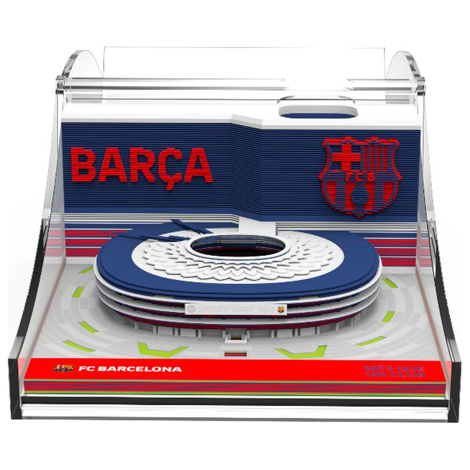 F.C. Barcelona Spotify Camp Nou 3D Notizbuch Produktfoto
