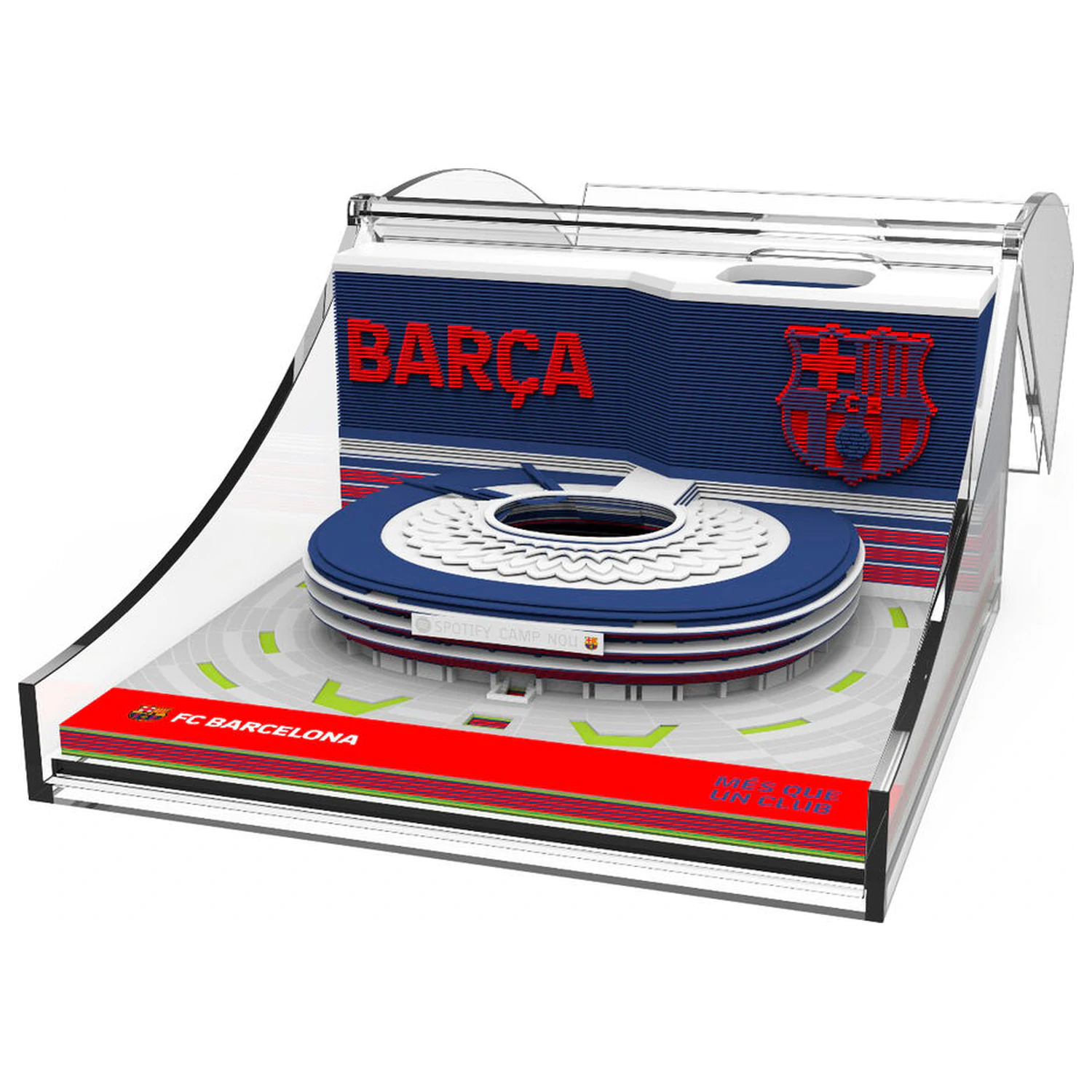 F.C. Barcelona Spotify Camp Nou 3D Notizbuch Produktfoto