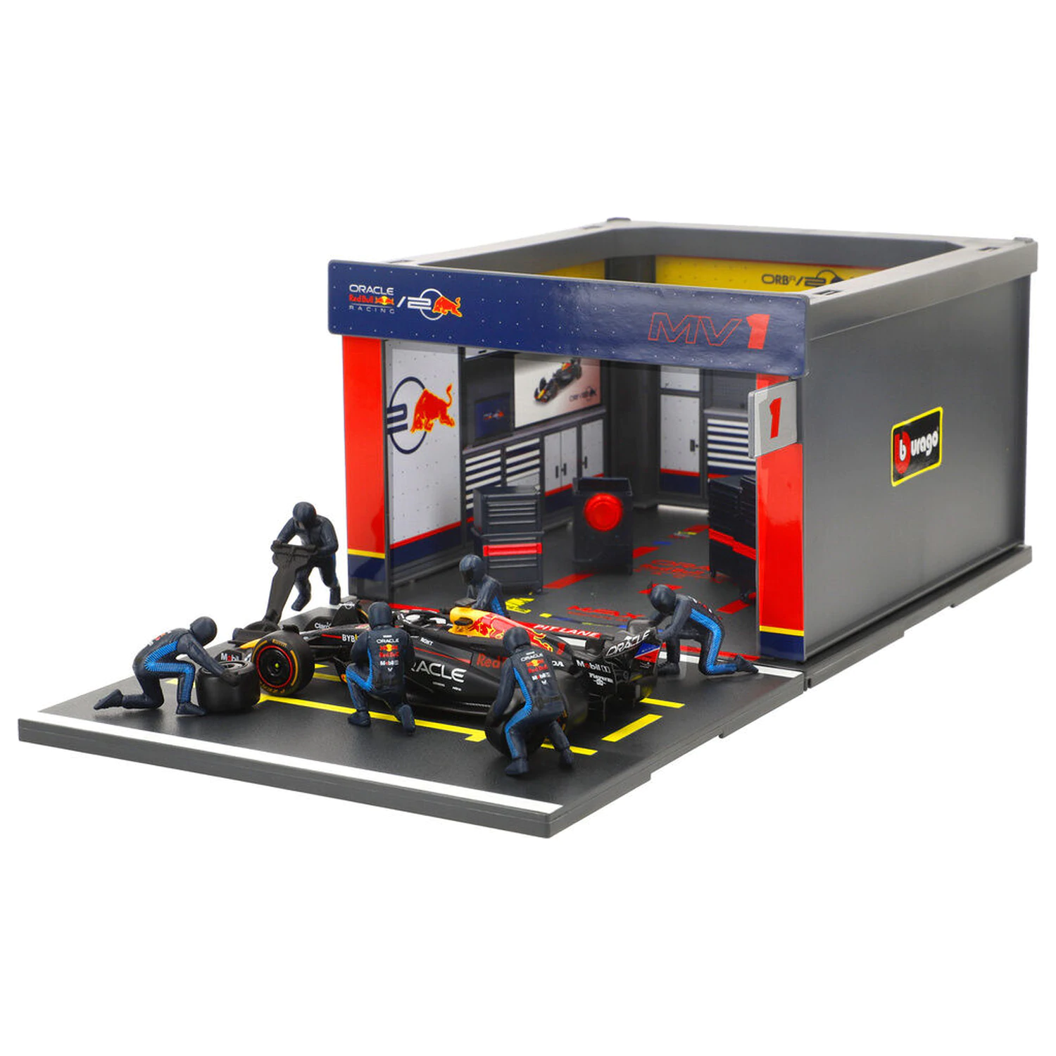 F1 Red Bull 2023 Box Diorama Produktfoto