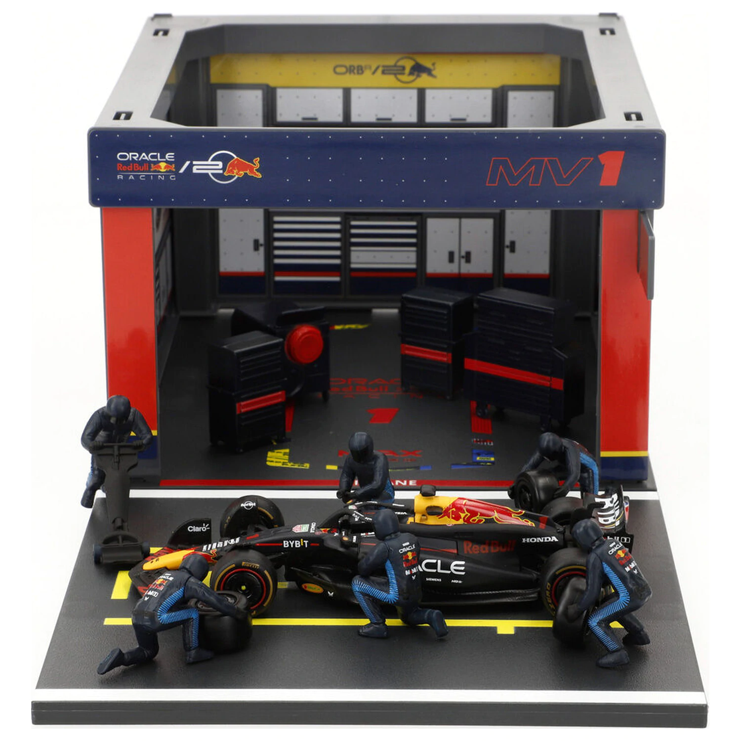 F1 Red Bull 2023 Box Diorama Produktfoto