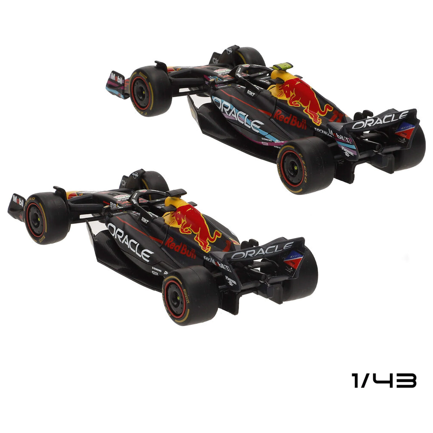 F1 Red Bull Metall Packung 4 Autos Produktfoto