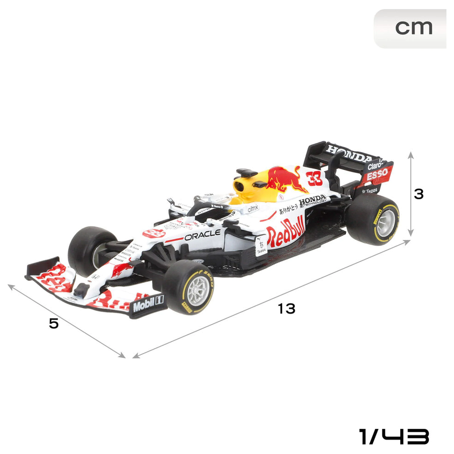 F1 Red Bull Metall Packung 4 Autos Produktfoto
