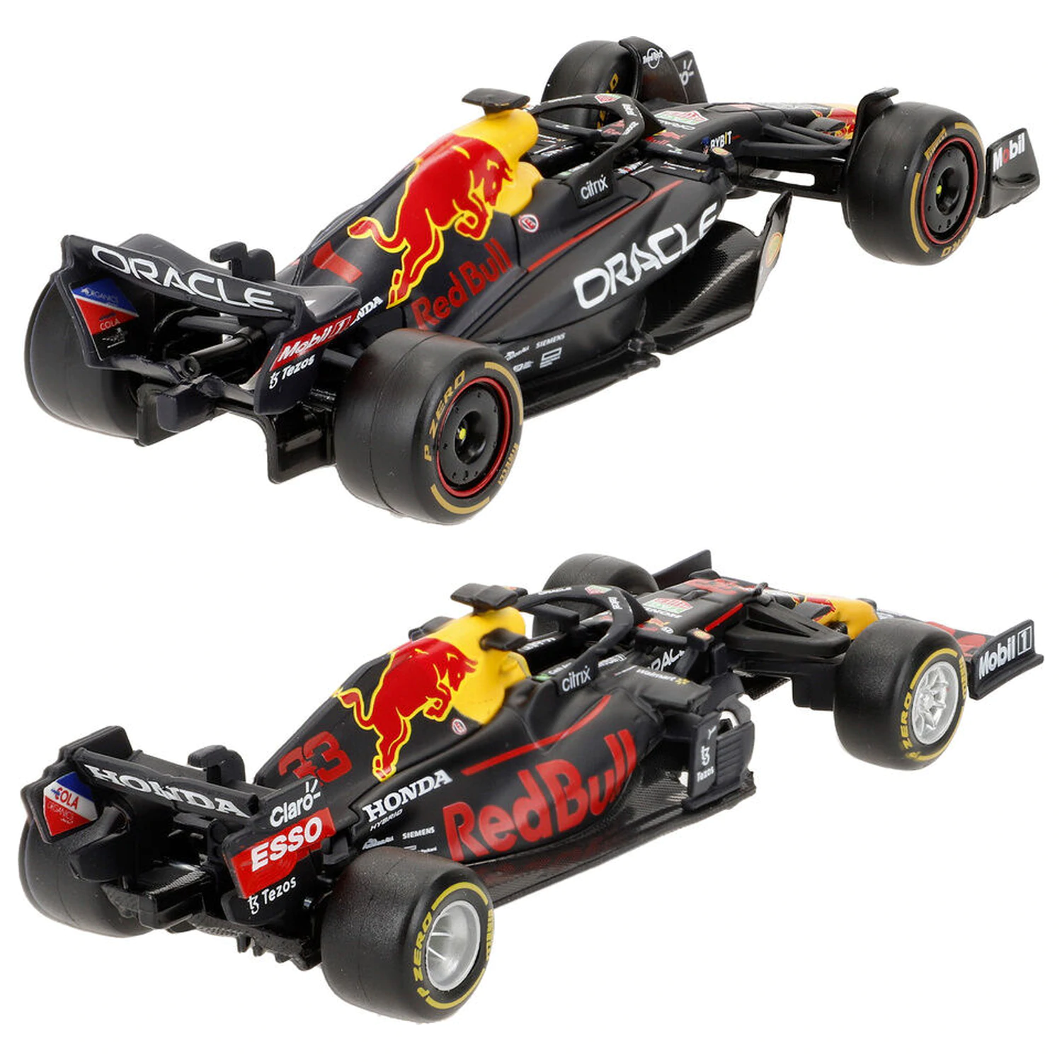 F1 Red Bull Championships Metallpackung 4 Autos Produktfoto