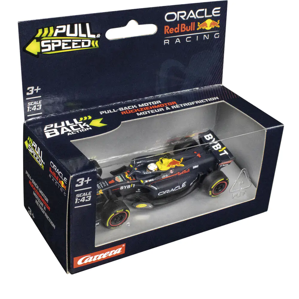 F1 Red Bull Verstappen No. 1 car Pull & Speed Auto termékfotó