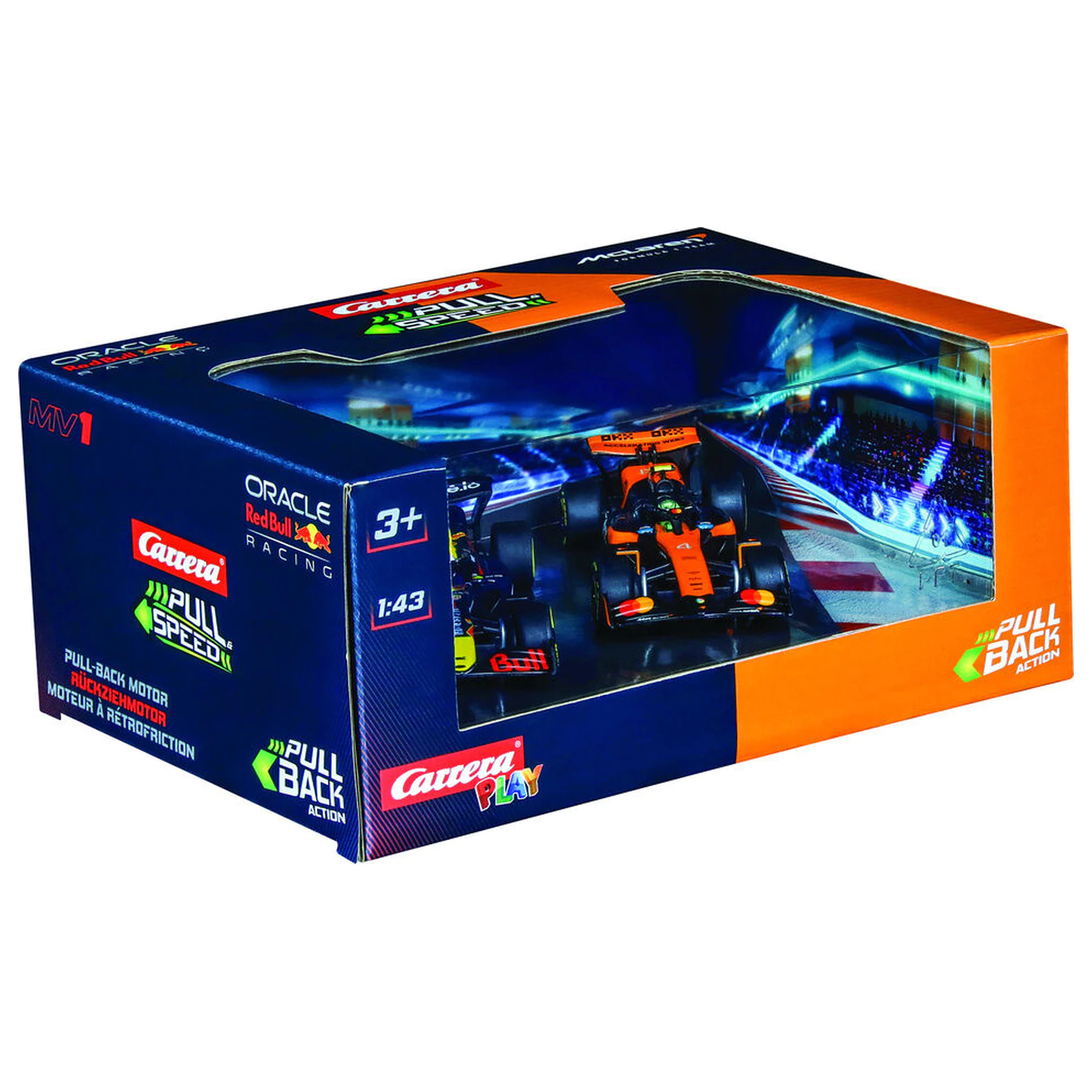 F1 Twinpack Packung 2 Autos mit Rückziehfunktion Produktfoto
