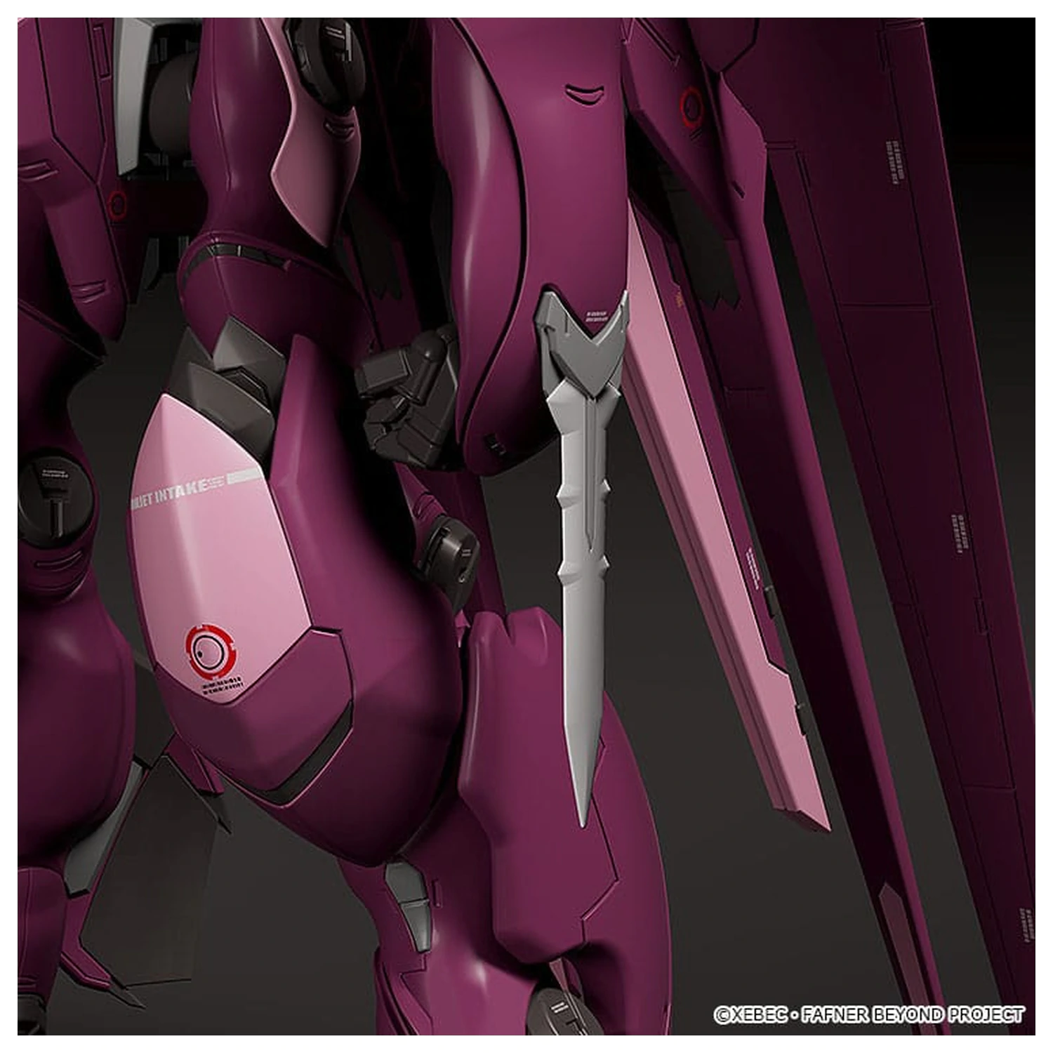 Fafner in the Azure The Beyond Moderoid Modellbausatz Fafner Mark Sieben Kai Azrael 19 cm Produktfoto