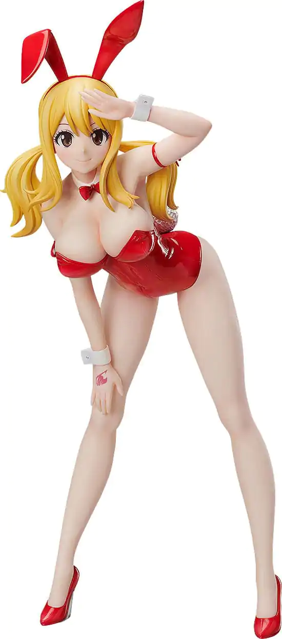 Fairy Tail PVC Statue 1/4 Lucy Heartfilia: Bare Leg Bunny Ver. 41 cm termékfotó