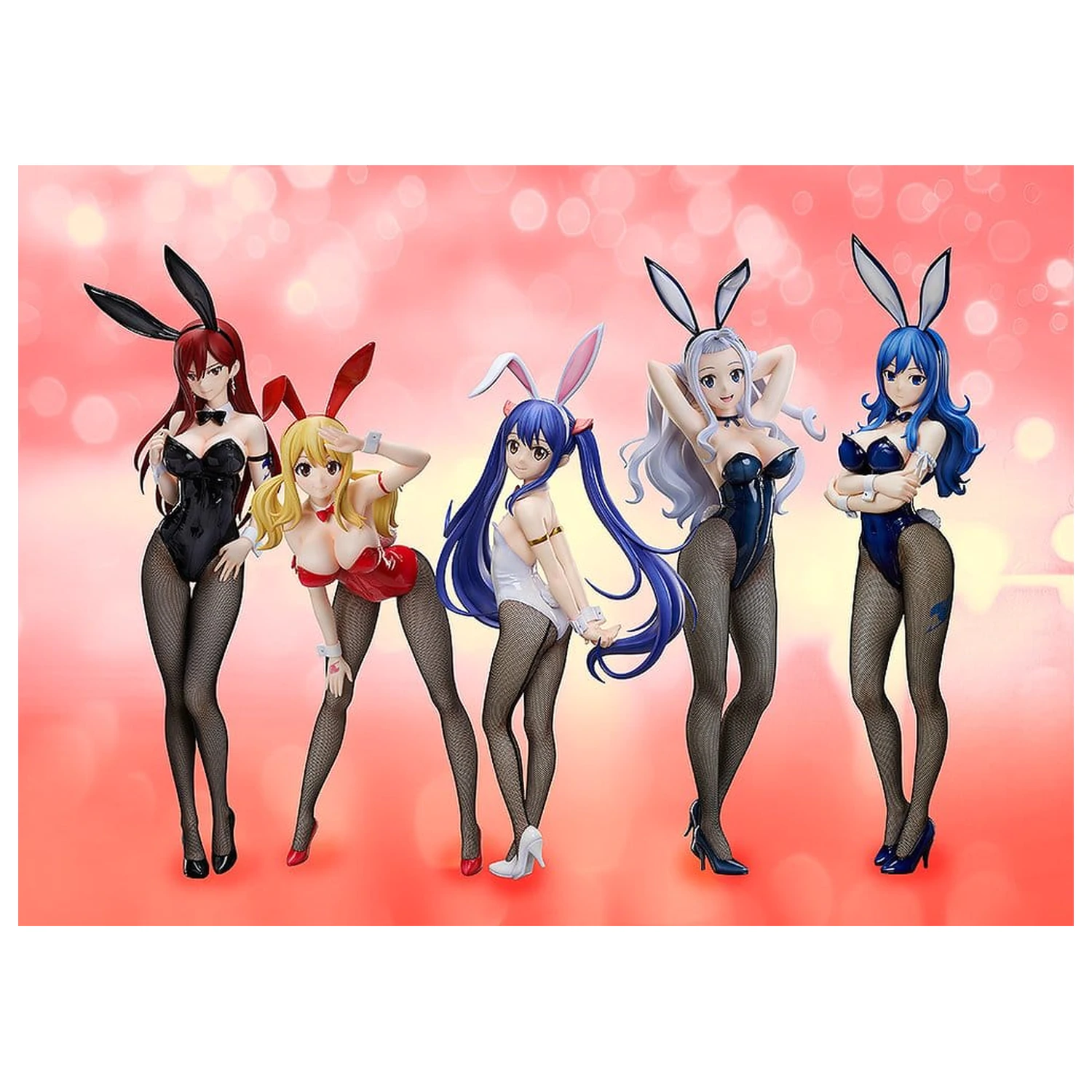 Fairy Tail PVC Figur 1/4 Mirajane Strauss Bunny Ver. 47 cm Produktfoto
