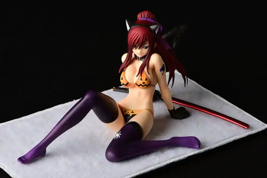 Fairy Tail Statue 1/6 Erza Scarlet - Halloween CAT Gravure_Style 13 cm termékfotó