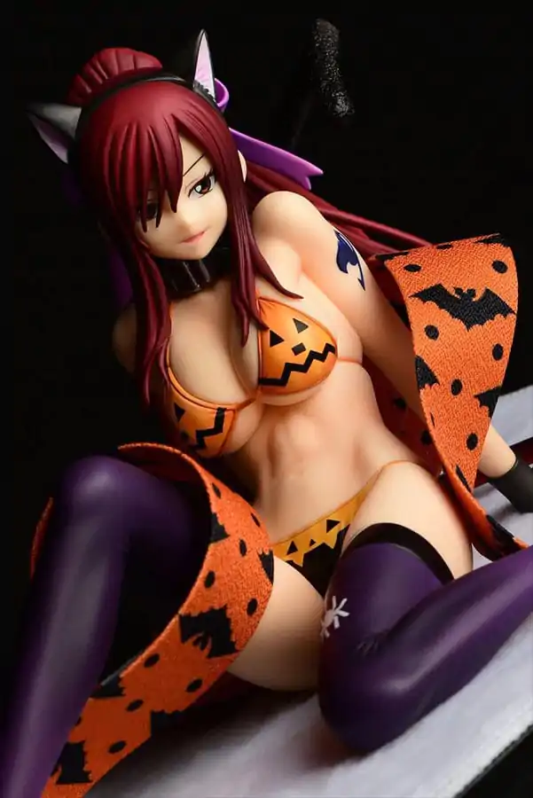 Fairy Tail Statue 1/6 Erza Scarlet - Halloween CAT Gravure_Style 13 cm termékfotó