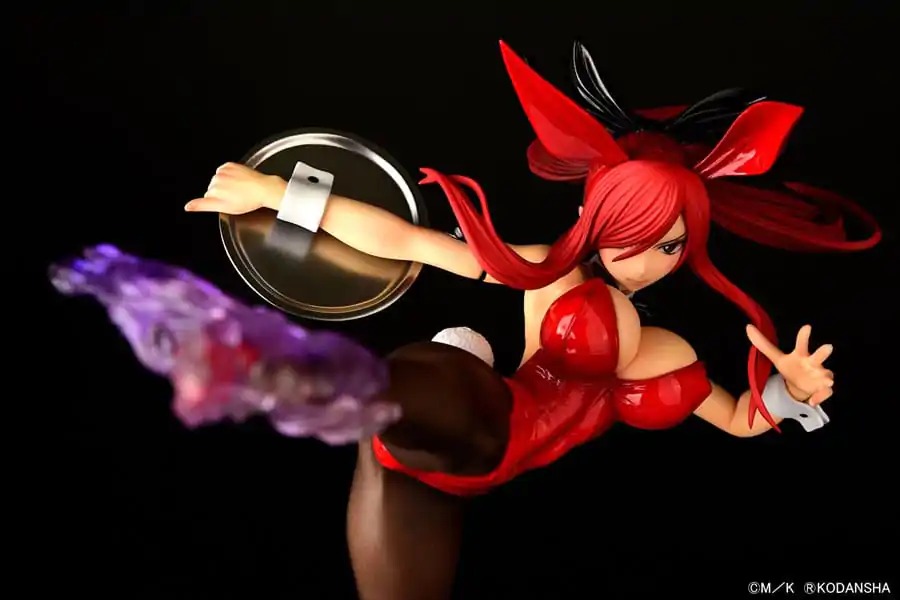 Fairy Tail Statue 1/6 Erza Scarlet High Kick Crimson Bunny Ver. 37 cm termékfotó