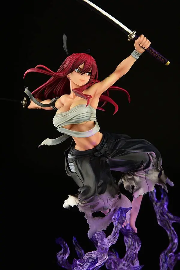 Fairy Tail Statue 1/6 Erza Scarlet Samurai Ver. Shikkoku 43 cm termékfotó