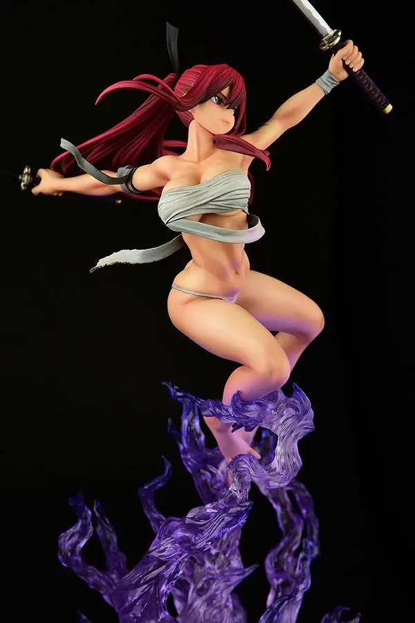 Fairy Tail Statue 1/6 Erza Scarlet Samurai Ver. Shikkoku 43 cm termékfotó