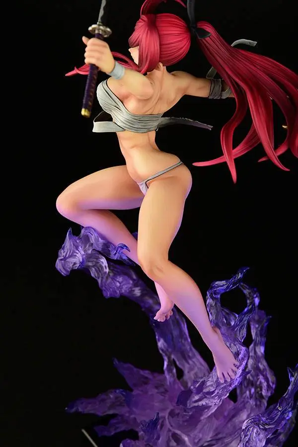 Fairy Tail Statue 1/6 Erza Scarlet Samurai Ver. Shikkoku 43 cm termékfotó