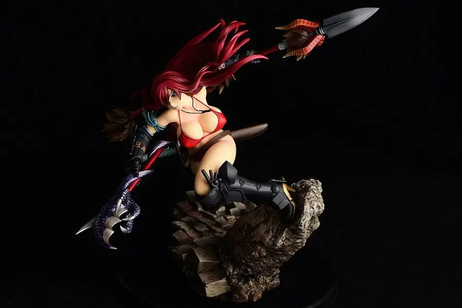 Fairy Tail Statue 1/6 Erza Scarlet the Knight Ver. Another Color Black Armor 31 cm Produktfoto