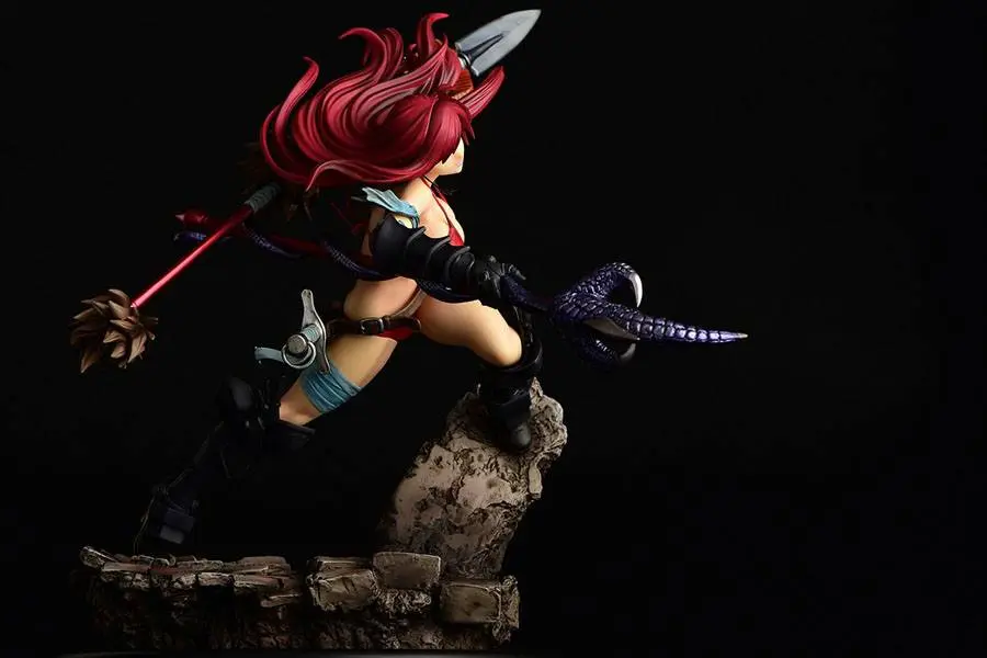 Fairy Tail Statue 1/6 Erza Scarlet the Knight Ver. Another Color Black Armor 31 cm Produktfoto