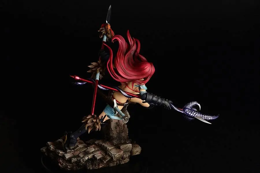 Fairy Tail Statue 1/6 Erza Scarlet the Knight Ver. Another Color Black Armor 31 cm Produktfoto