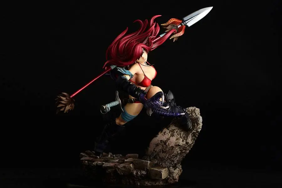 Fairy Tail Statue 1/6 Erza Scarlet the Knight Ver. Another Color Black Armor 31 cm Produktfoto