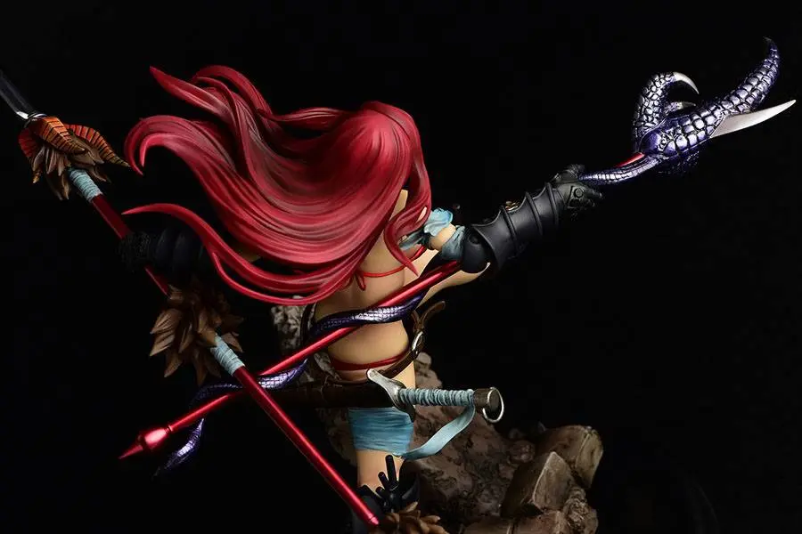 Fairy Tail Statue 1/6 Erza Scarlet the Knight Ver. Another Color Black Armor 31 cm Produktfoto