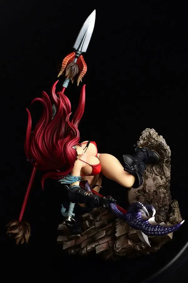 Fairy Tail Statue 1/6 Erza Scarlet the Knight Ver. Another Color Black Armor 31 cm Produktfoto