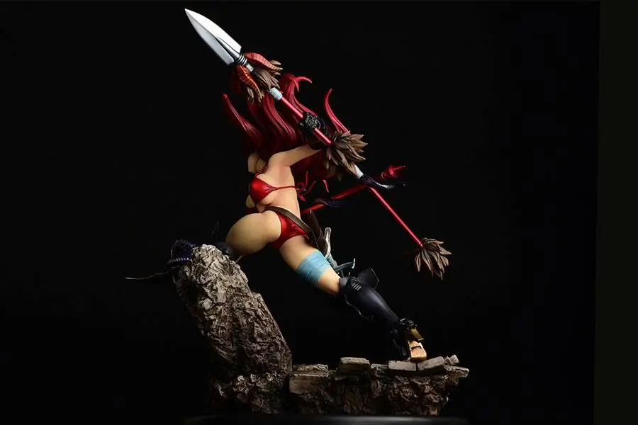 Fairy Tail Statue 1/6 Erza Scarlet the Knight Ver. Another Color Black Armor 31 cm Produktfoto