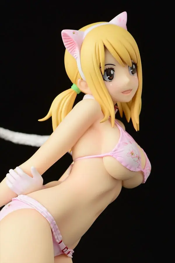 Fairy Tail Statue 1/6 Lucy Heartfilia·Cherry blossom CAT Gravure_Style 25 cm termékfotó