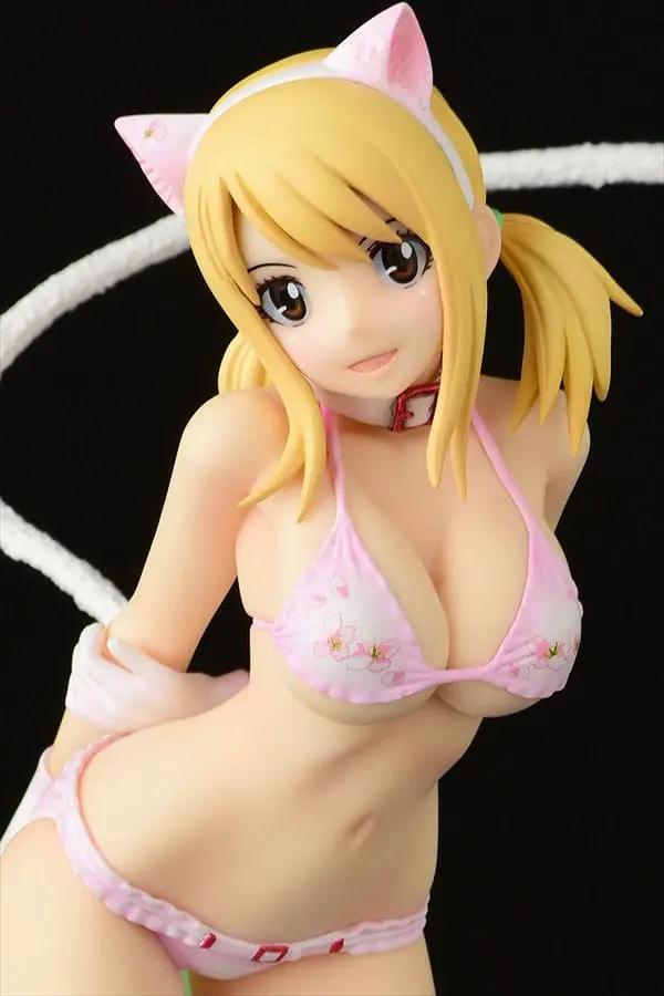 Fairy Tail Statue 1/6 Lucy Heartfilia·Cherry blossom CAT Gravure_Style 25 cm termékfotó