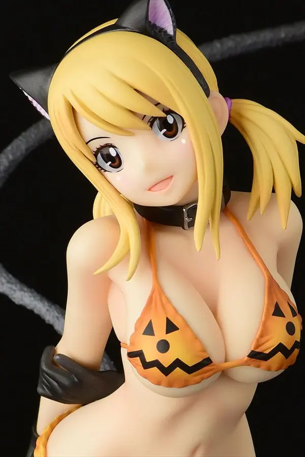 Fairy Tail Statue 1/6 Lucy Heartfilia - Halloween CAT Gravure_Style 25 cm termékfotó