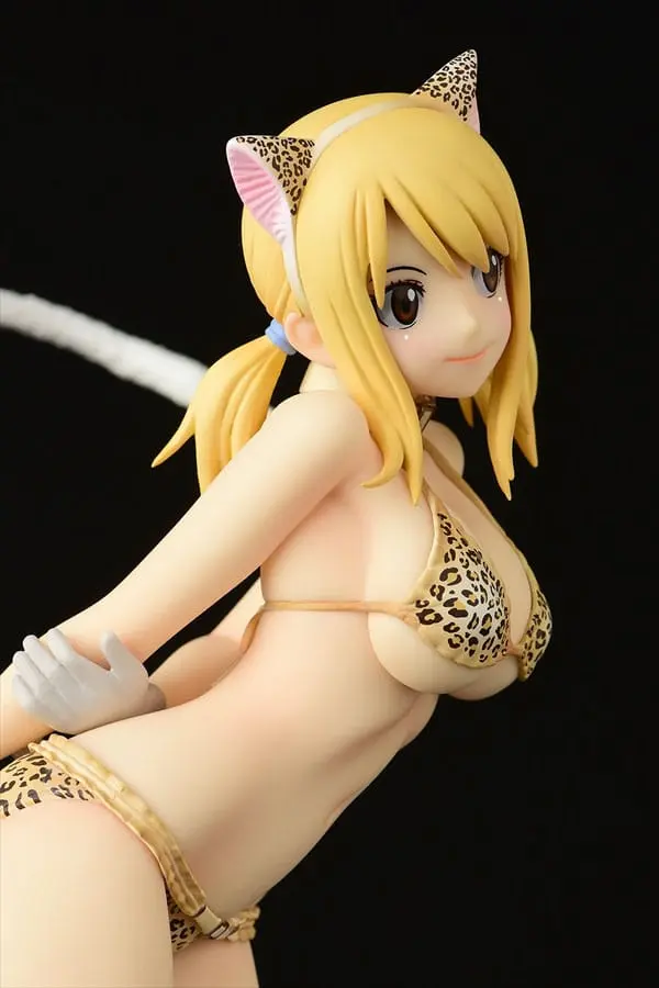 Fairy Tail Statue 1/6 Lucy Heartfilia - Leopard print CAT Gravure_Style 25 cm termékfotó