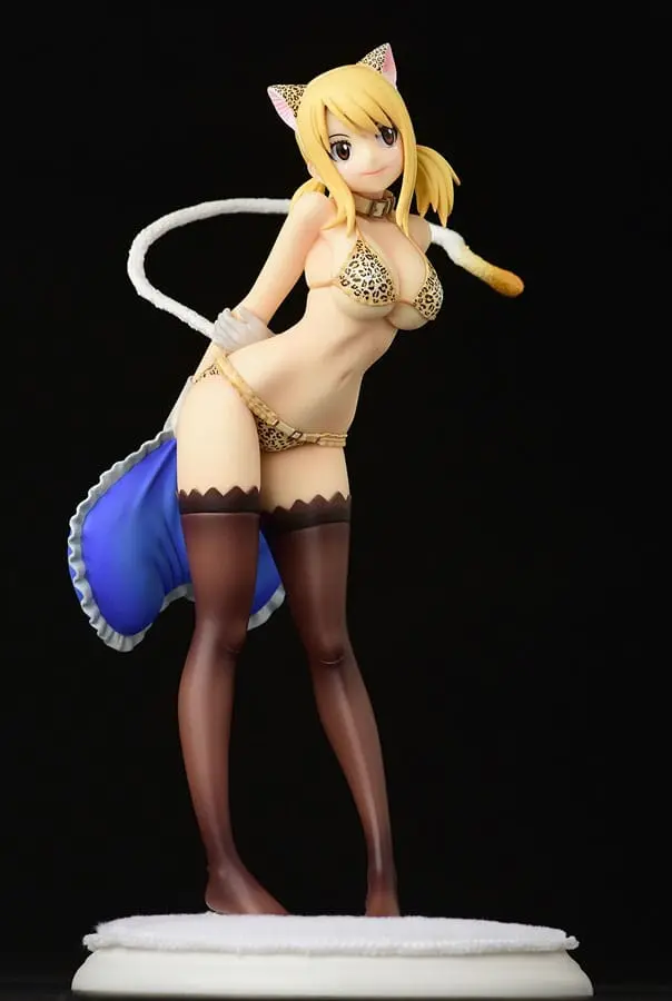 Fairy Tail Statue 1/6 Lucy Heartfilia - Leopard print CAT Gravure_Style 25 cm termékfotó