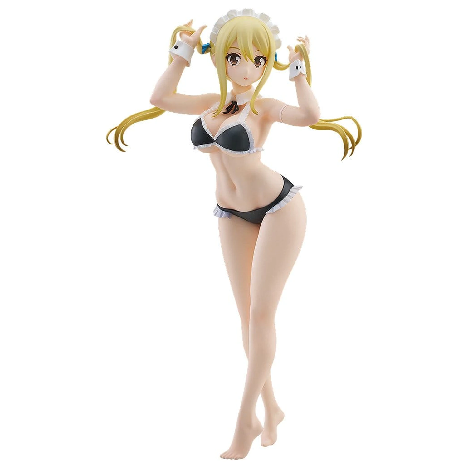 Fairy Tail 100 Years Quest Beach Queens Pop Up Parade PVC Statue Lucy Heartfilia: Virgo Form Swimsuit Ver. L Größe 23 cm Produktfoto