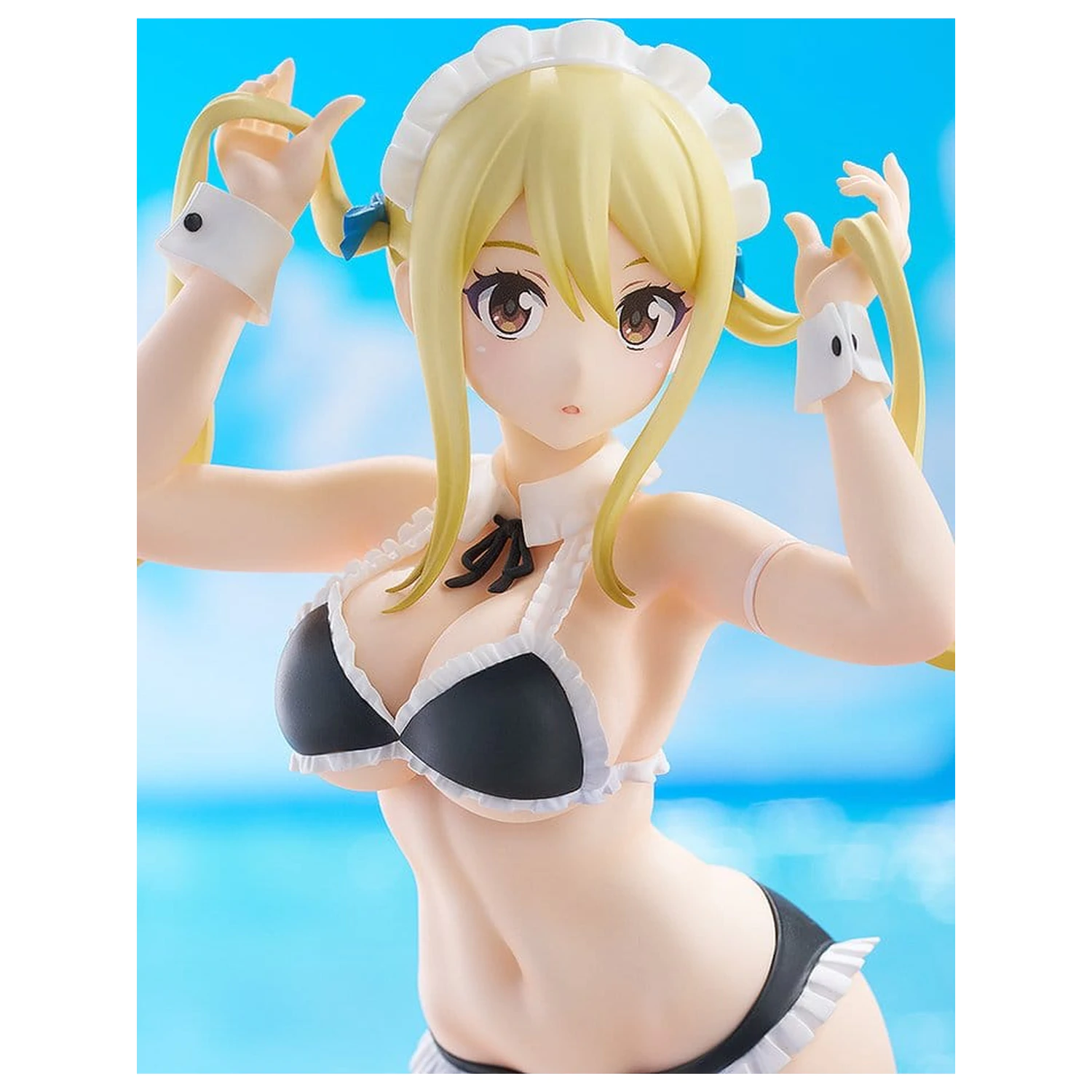 Fairy Tail 100 Years Quest Beach Queens Pop Up Parade PVC Statue Lucy Heartfilia: Virgo Form Swimsuit Ver. L Größe 23 cm Produktfoto