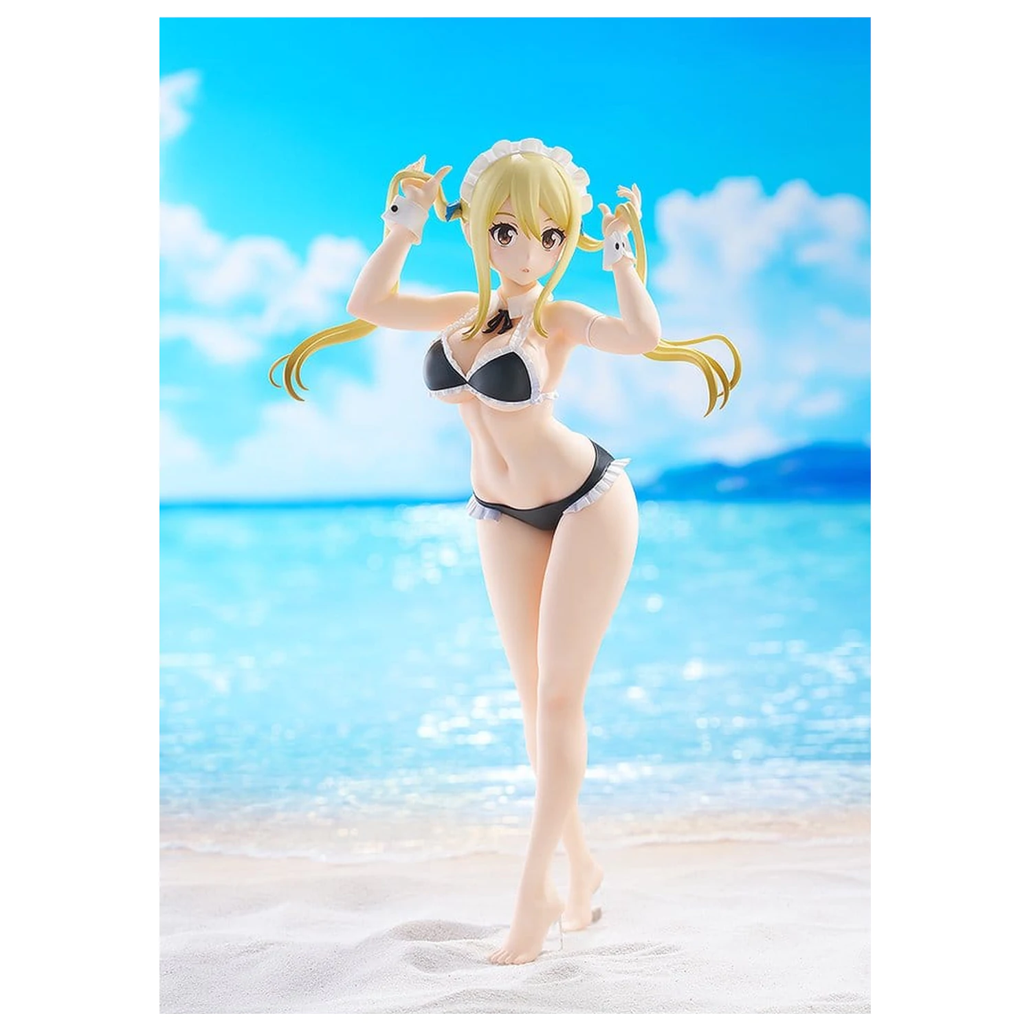 Fairy Tail 100 Years Quest Beach Queens Pop Up Parade PVC Statue Lucy Heartfilia: Virgo Form Swimsuit Ver. L Größe 23 cm Produktfoto